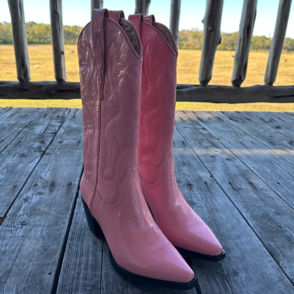 Pink Dagget Western Boots - Picture 5 of 13